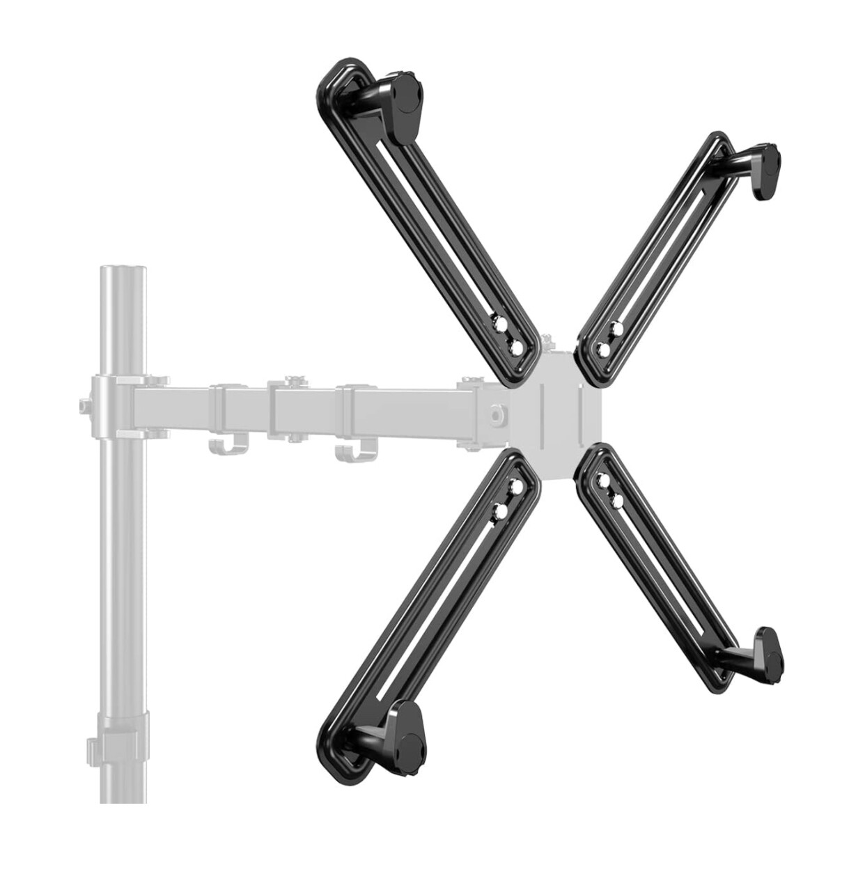 suptek Universal VESA Mount Bracket Adapter Monitor Arm Mounting Kit for Screen 17 to 27 inch