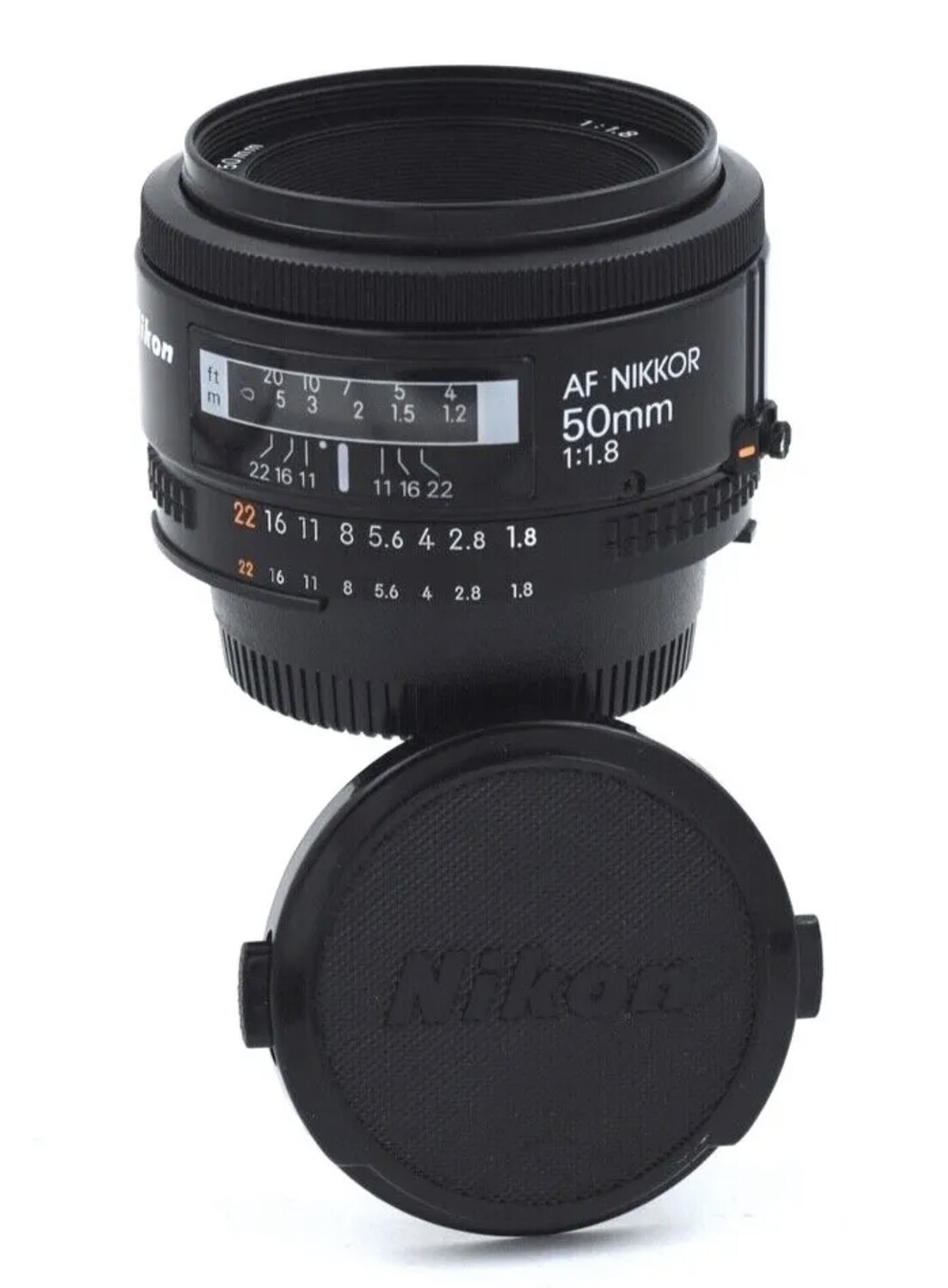Nikon AF NIKKOR 50mm 1:1.8 full frame Lens, usado en buen estado
