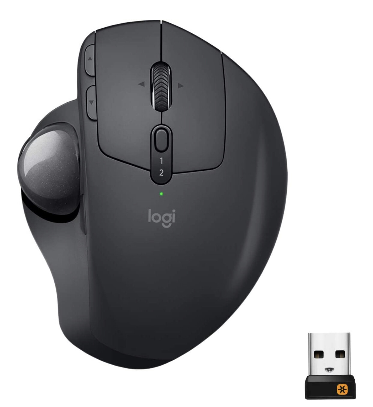 Logitech MX Ergo Wireless Trackball Mouse Adjustable Ergonomic Design