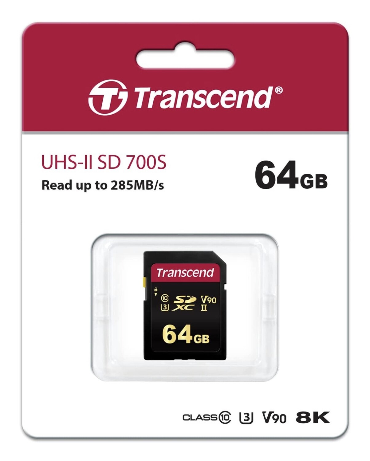 Transcend 64GB SDHC 700S Memory Card