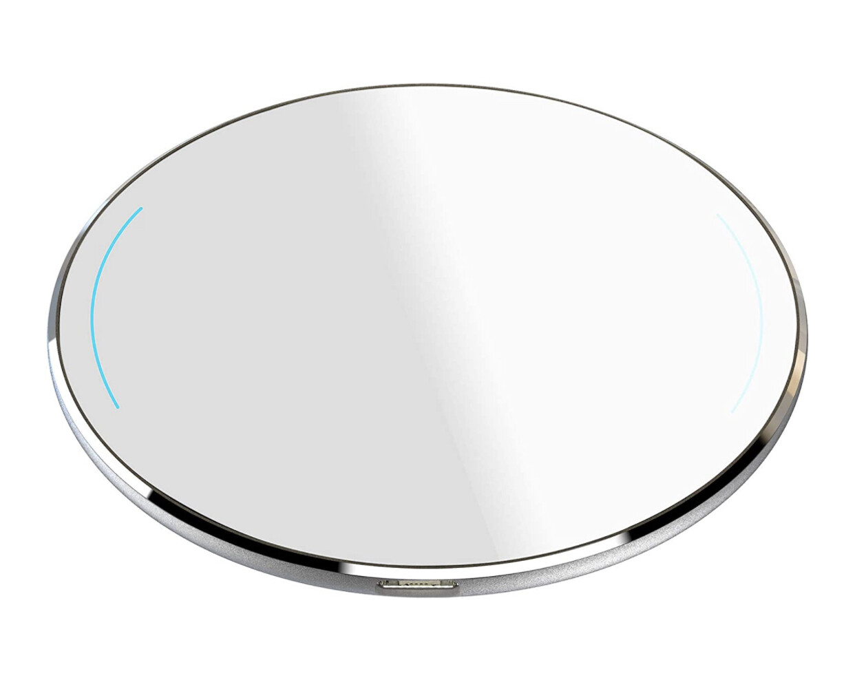 Wireless Charger 10W Thin Aviation Aluminum Fast Charging Pad