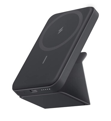 Anker 622 Magnetic Battery (MagGo), 5000mAh Foldable Magnetic Wireless Portable Charger and USB-C for iPhone