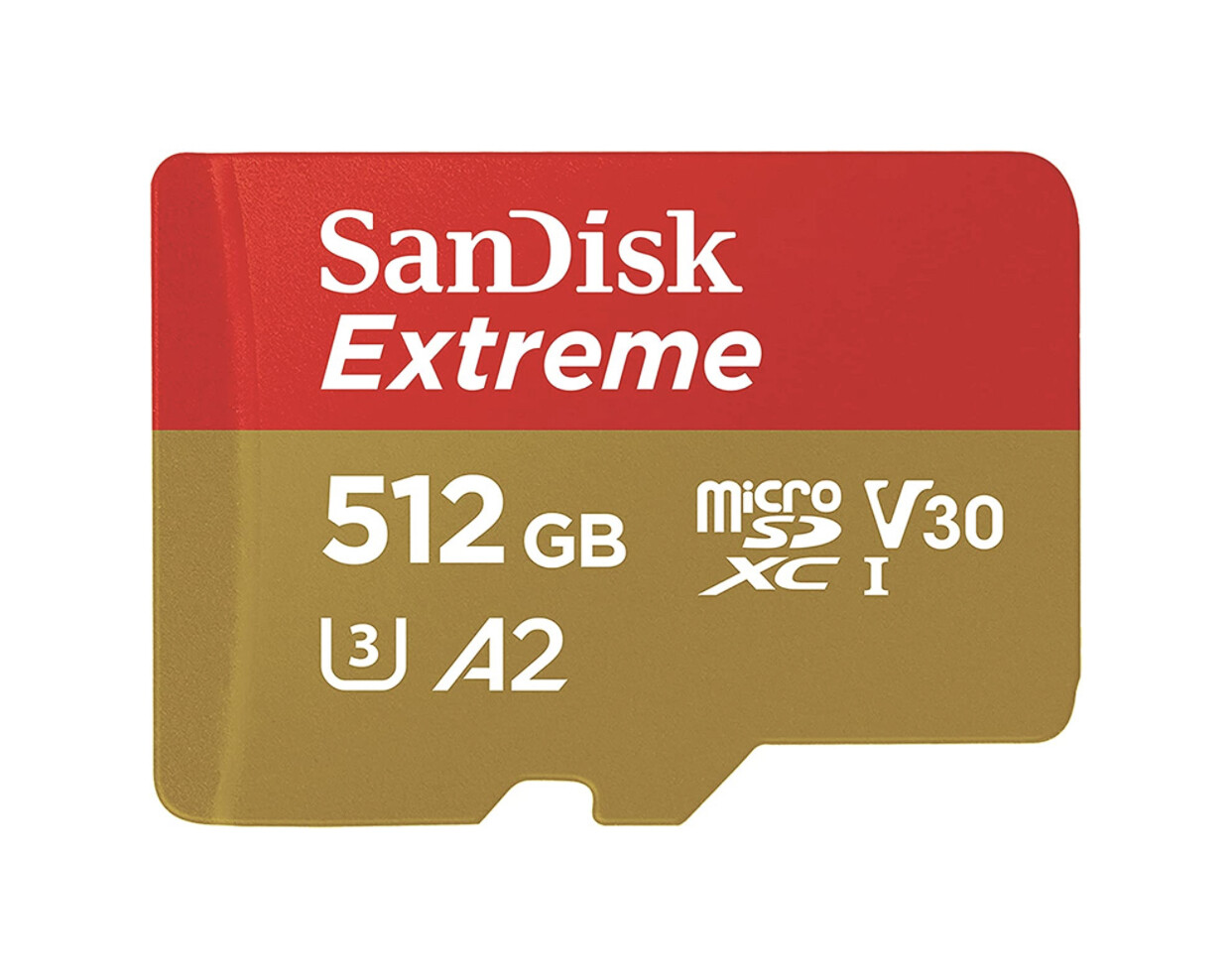 SanDisk 512GB Extreme microSDXC UHS-I Memory Card with Adapter