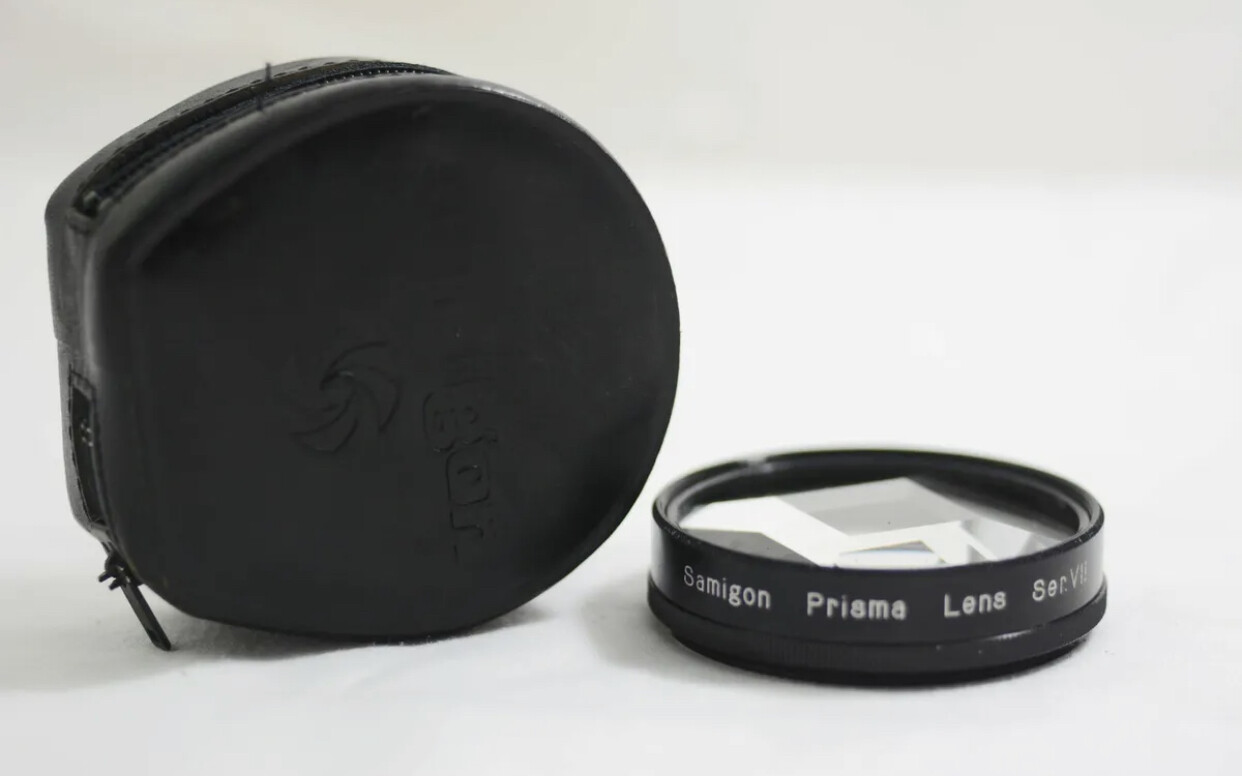 SAMIGON 5X PRISMA SERIES VII 55mm Special Effect Camera Lens Filter, usado en buen estado