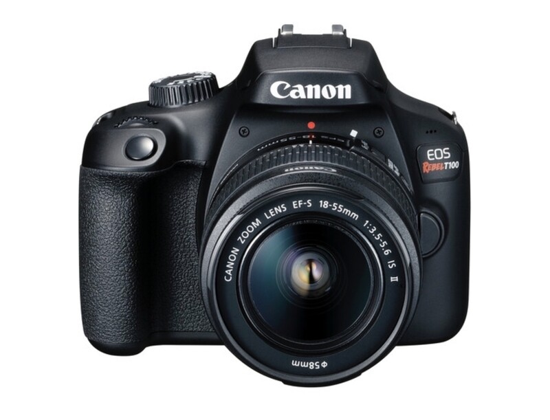 Canon EOS Rebel T100 DSLR Camera with 18-55mm Lens, Nueva