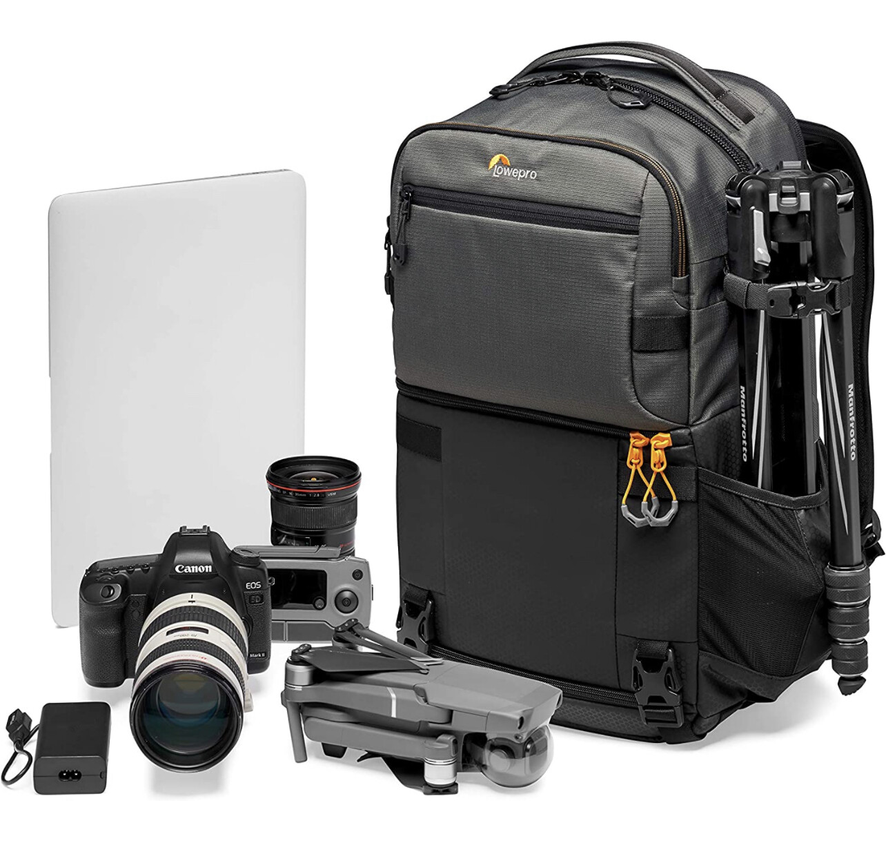 Lowepro Fastpack PRO BP 250 AW III Mirrorless and DSLR Camera Backpack, QuickDoor Access Camera Bag Insert, 15 inch Laptop