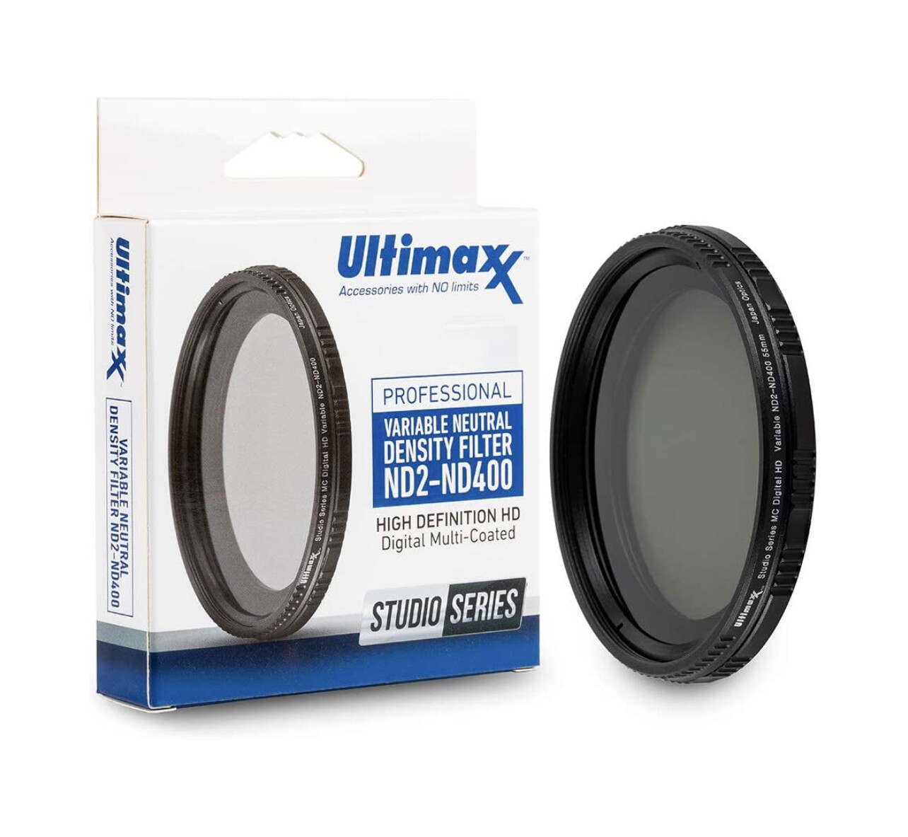 ND Filter Ultimaxx 49mm ND2-ND400 Fader Variable Neutral Density Adjustable Lens Filter Dynamic ND Filter