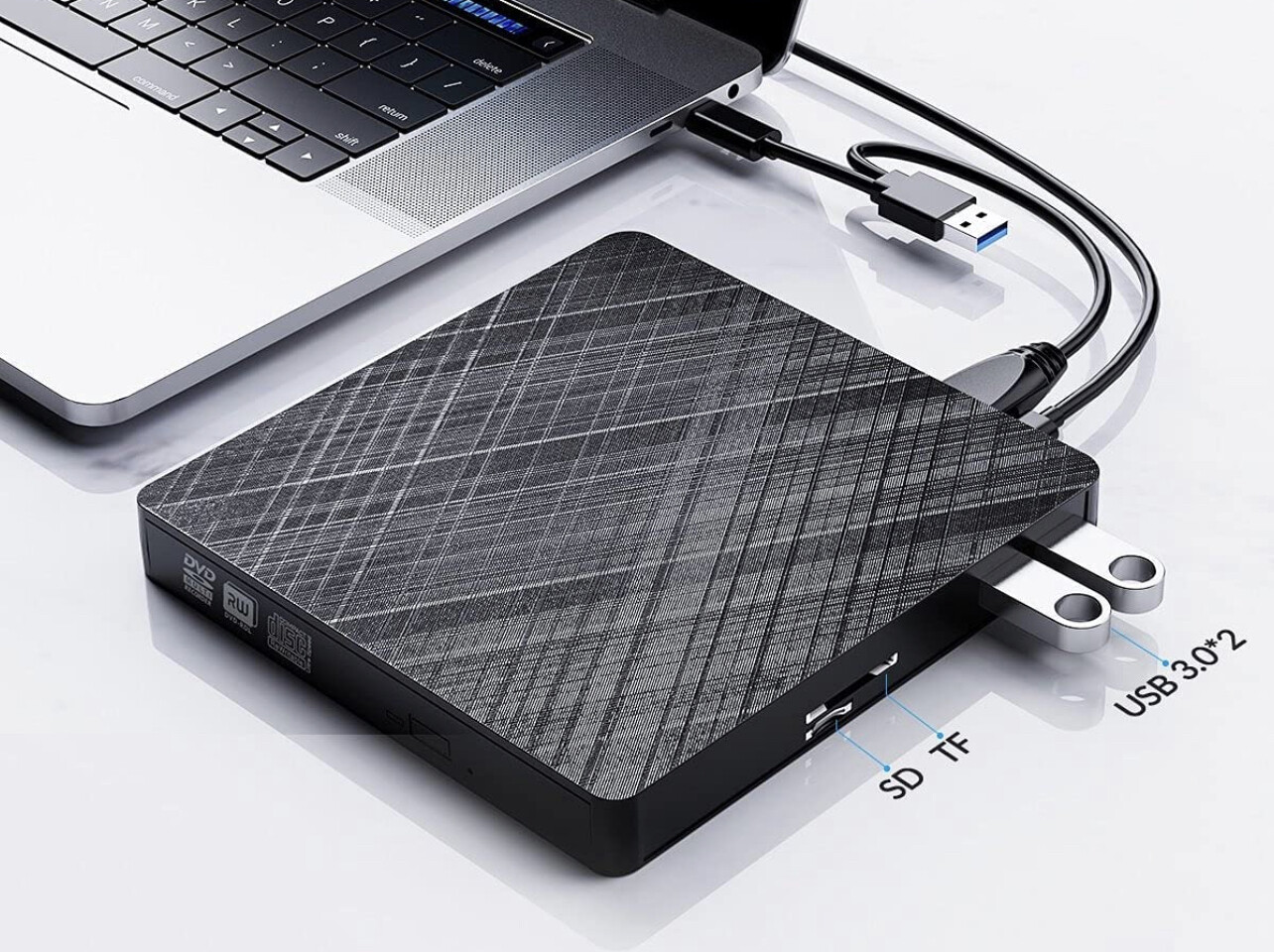 ORICO USB 3.0 External DVDRW Portable +/- RW Drive DVD/CD ROM Player Rewriter Burner