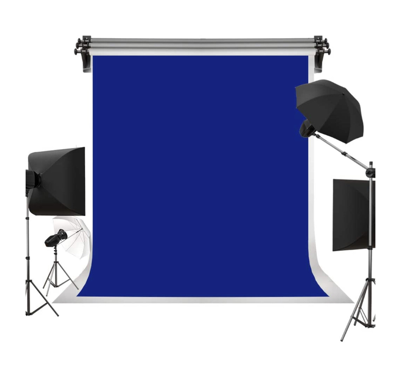 Kate 6ft×9ft Solid Blue Backdrop Portrait Background for Photography Studio