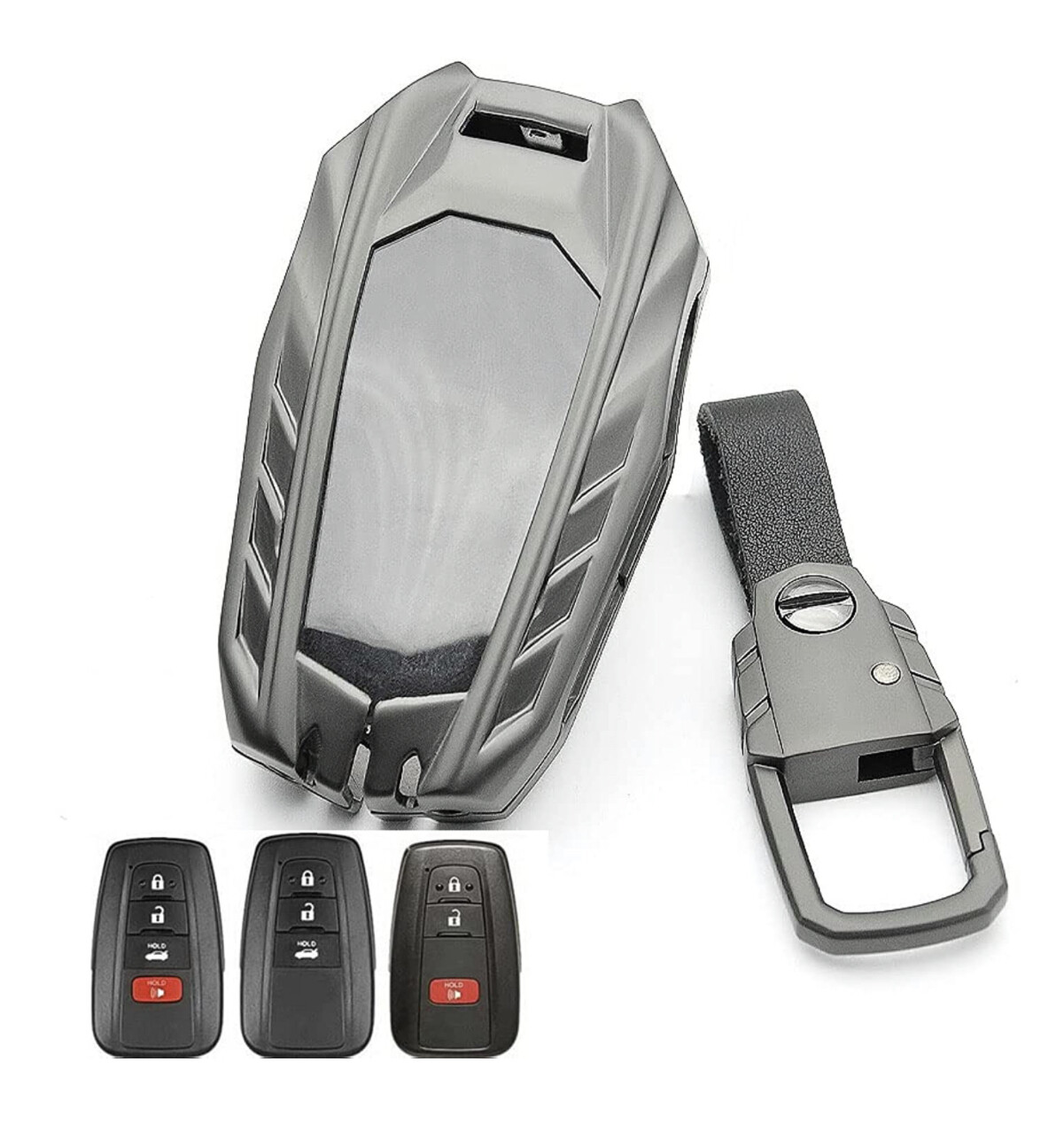 Funda con llavero compatible con llaves Toyota