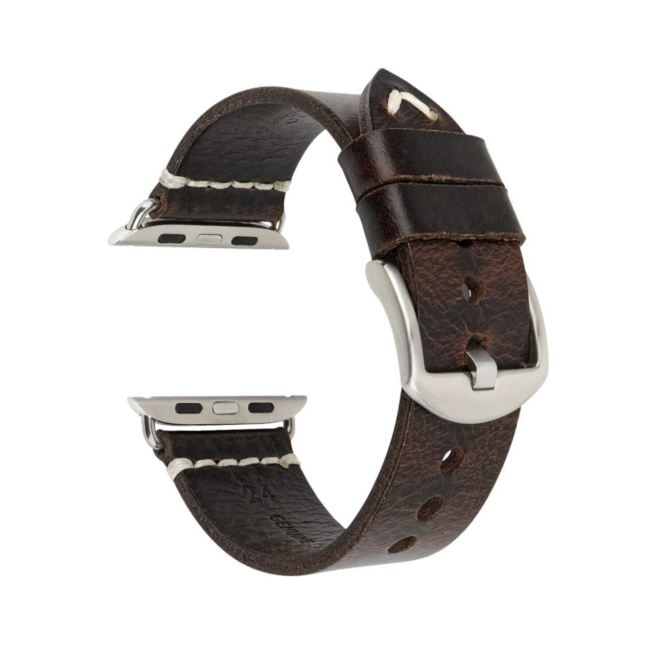 Correa de cuero para Apple Watch Ultra 49mm y Apple Watch 45mm/44mm/42mm