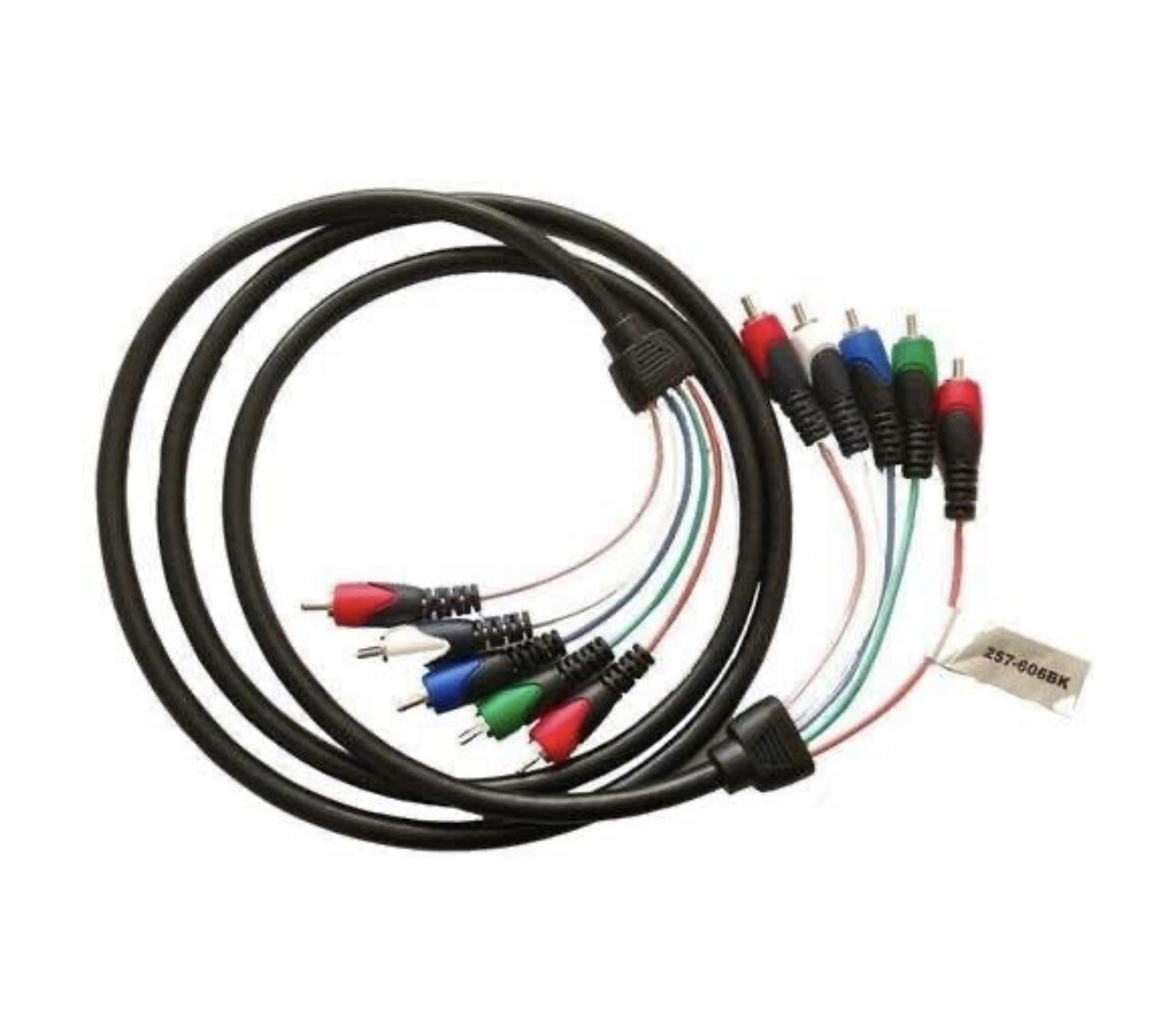 Steren 5-RCA RGB Stereo component cable 6 ft