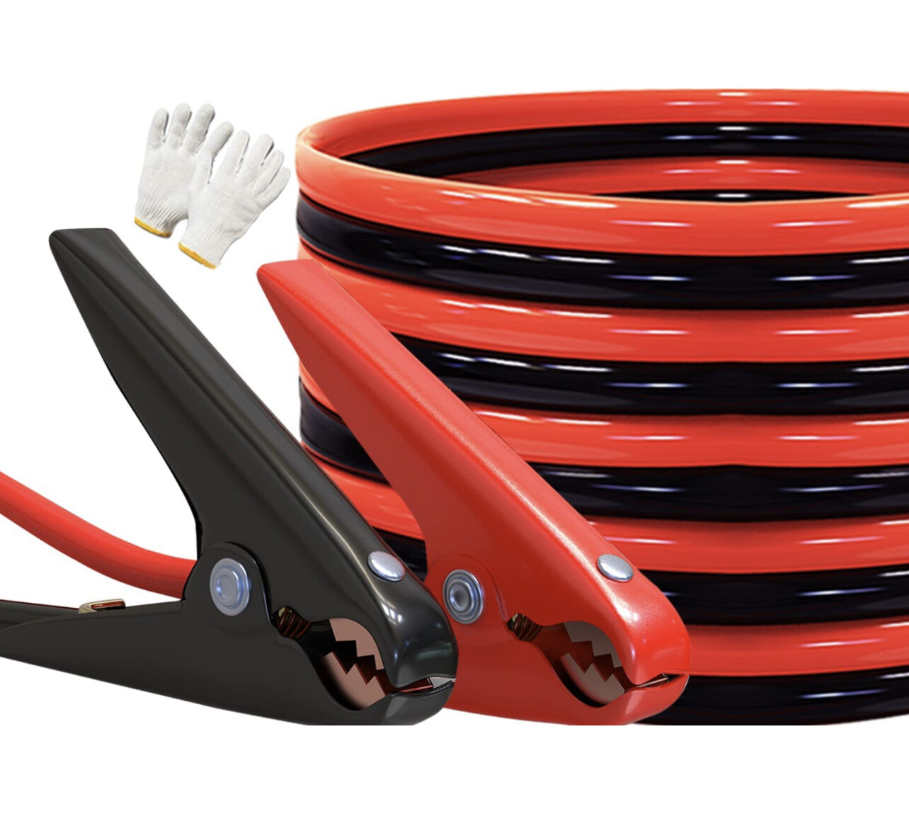 AUTOGEN Heavy Duty Jumper Cables, Cables de refuerzo 1 Gauge 30 pies 900AMP KIT