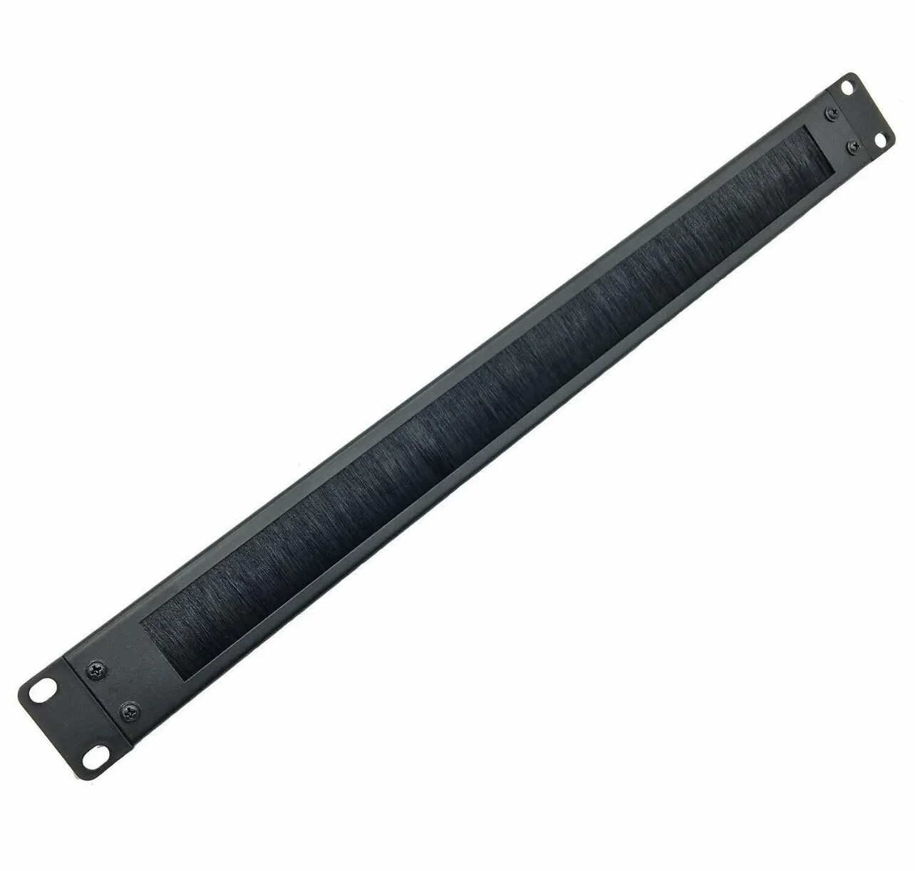 1U Cabinet Brush Blind Board 19 inch Network Cabinet Server Rack Cable Management Brush Panel