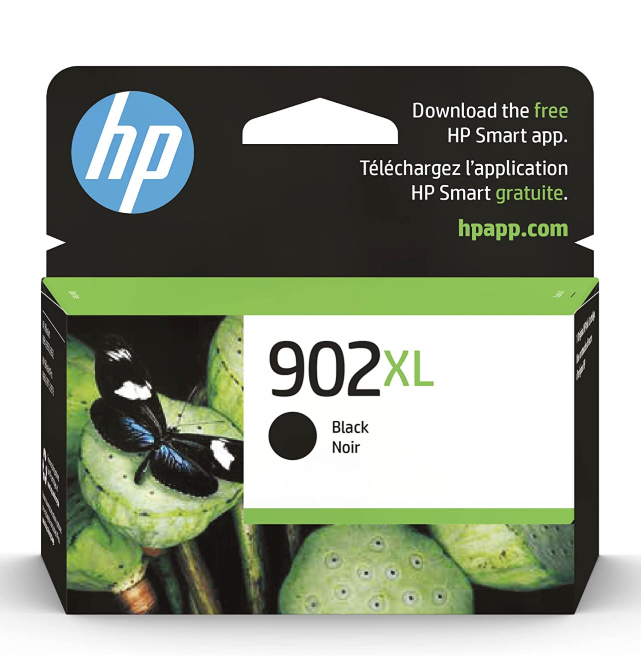 Cartucho de tinta original HP 902XL negro de alto rendimiento | Funciona con HP OfficeJet 6950, 6960 Series, HP OfficeJet Pro 6960, 6970 Series
