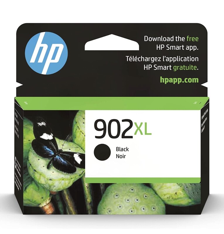 Cartucho de tinta original HP 902XL negro de alto rendimiento | Funciona con HP OfficeJet 6950, 6960 Series, HP OfficeJet Pro 6960, 6970 Series