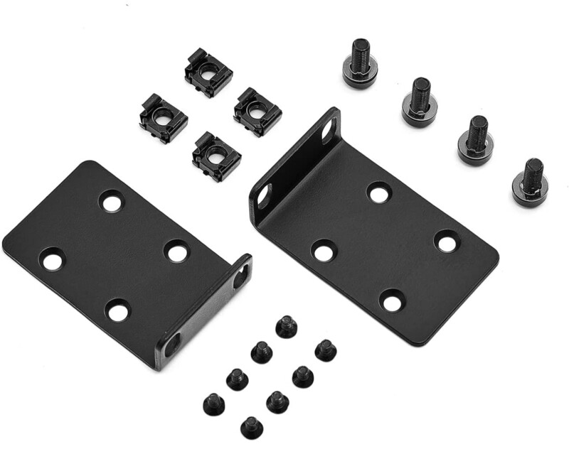 MokerLink Kit de montaje en bastidor 1U compatible para switches Cisco de 17,3 pulgadas de ancho