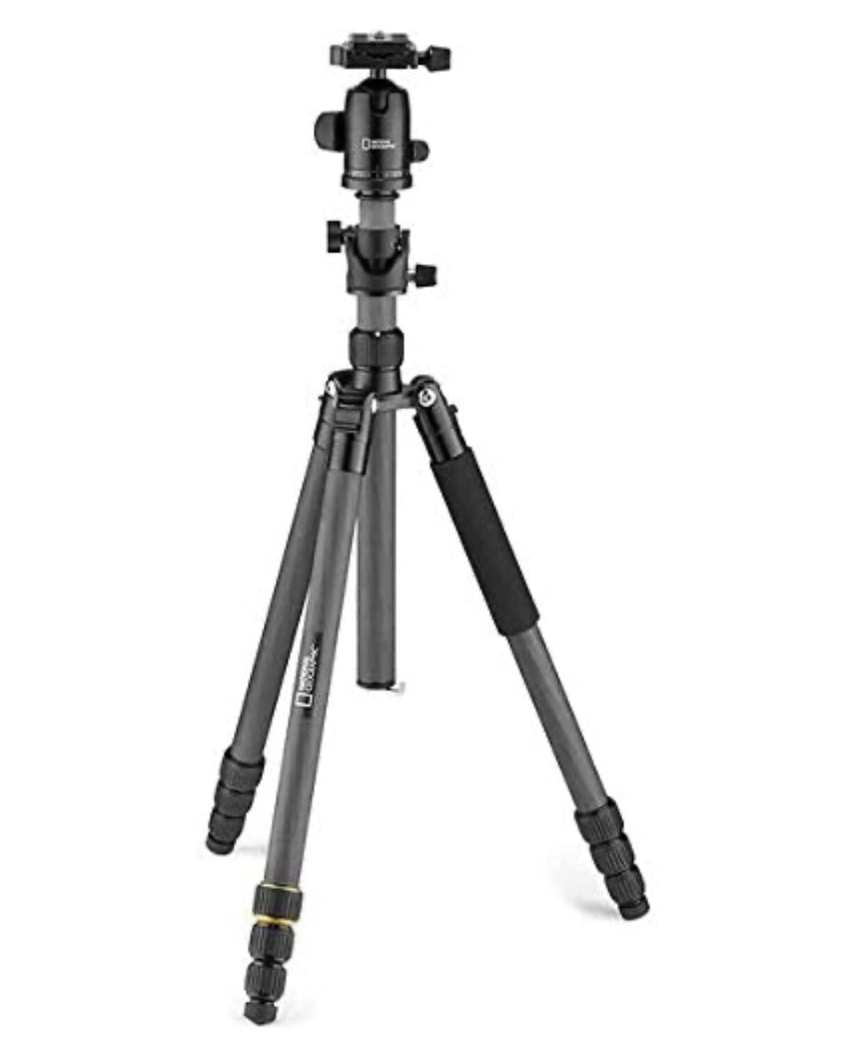 NATIONAL GEOGRAPHIC Travel Tripod, 5-Section Legs, Carbon Fiber
