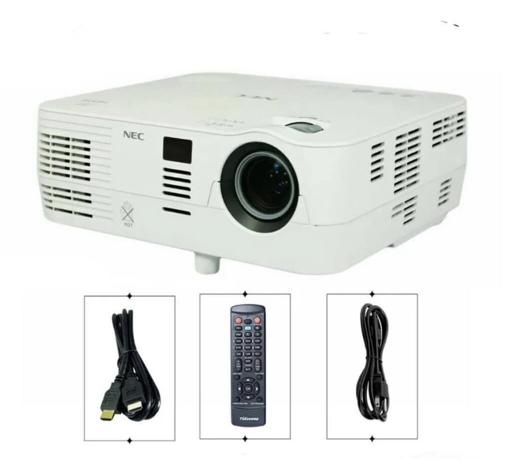 NEC VE281X DLP Projector NP-VE281X 3D 2800 Lumens HD, Usado en buen estado