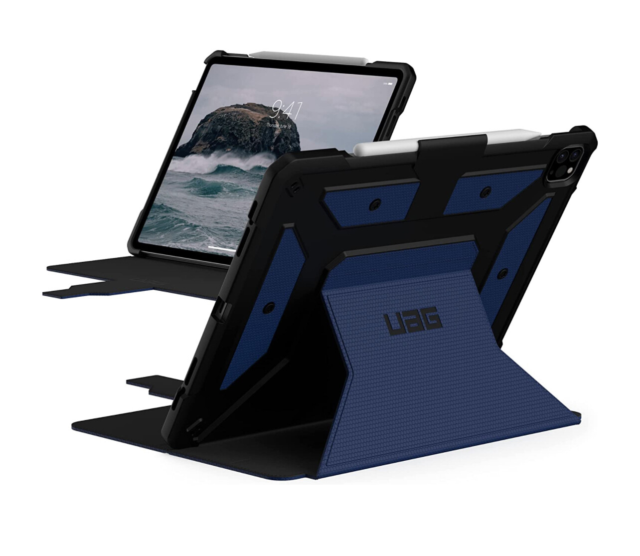 URBAN ARMOR GEAR UAG iPad Pro 12.9&quot; (6th Gen 2022, 5th Gen 2021) Funda Azul Cobalto, Usado como nuevo