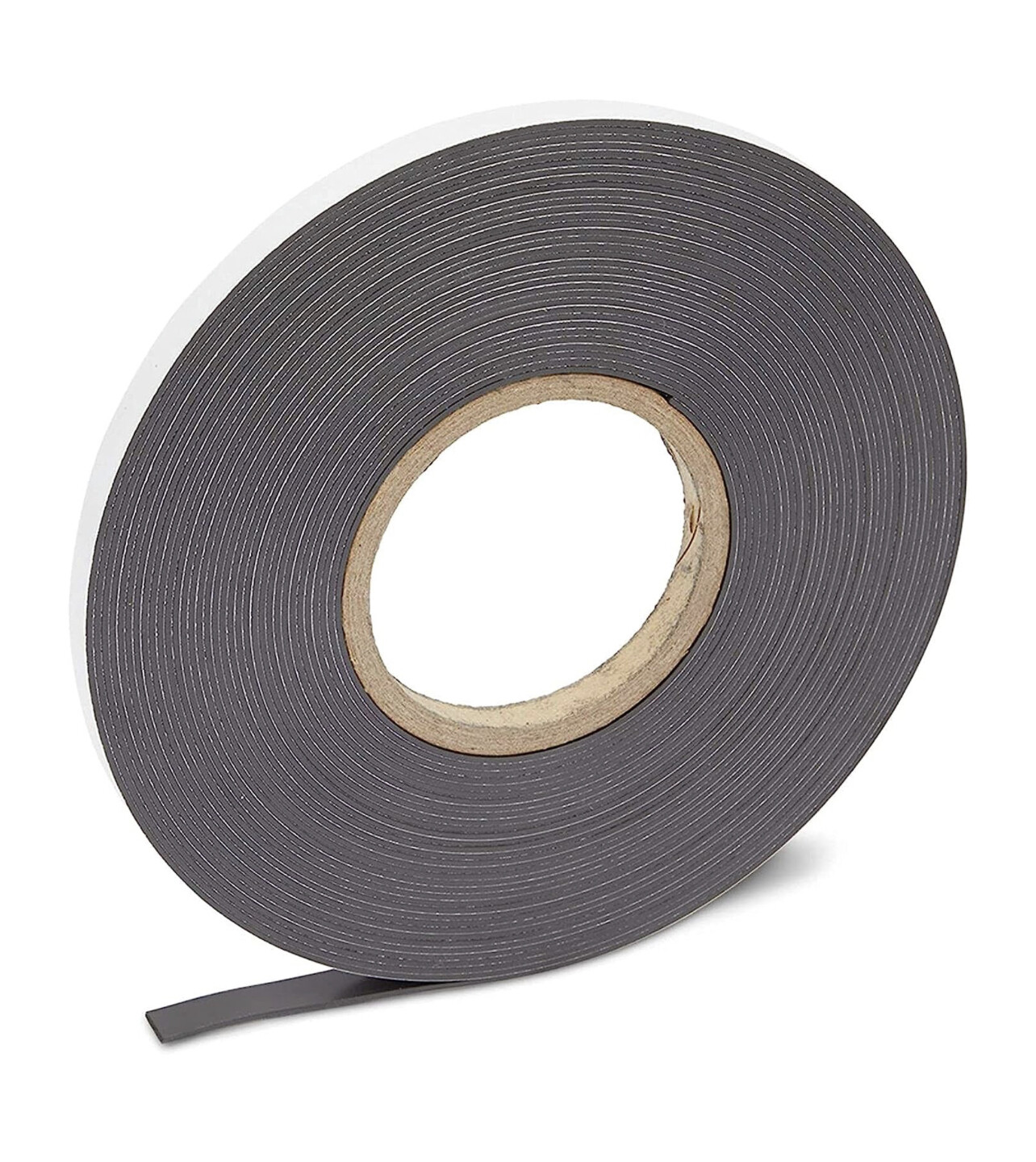 Rollo de cinta magnética con respaldo adhesivo (0,5 pulgadas x 50 pies, 1 paquete)