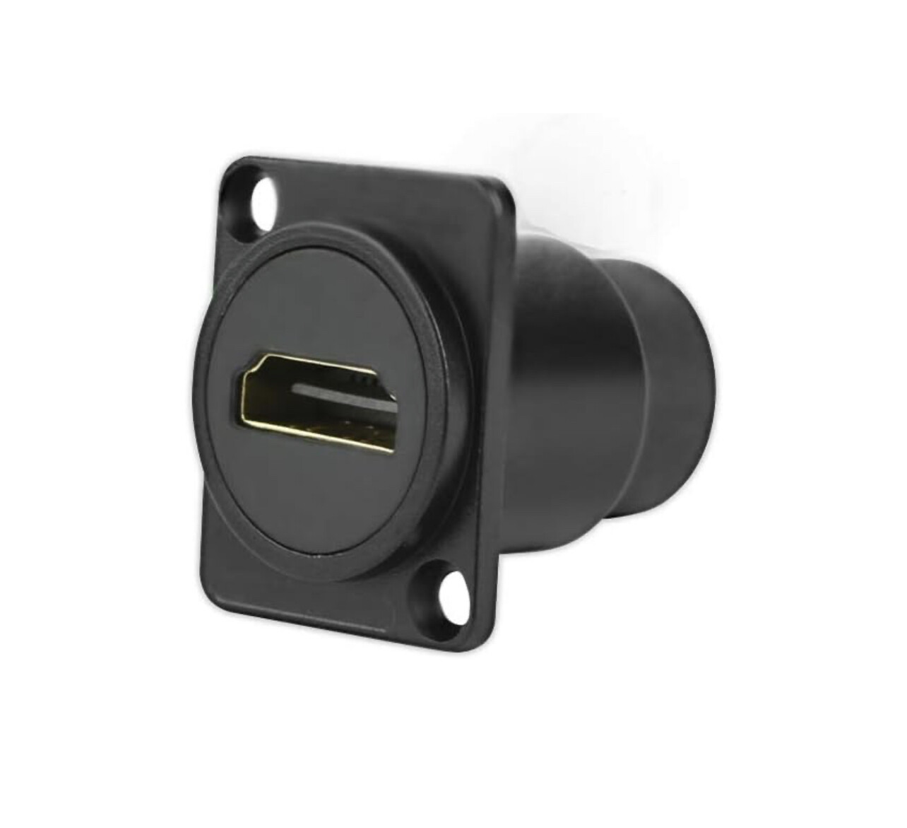 Toronce HDMI D Series Panel-Mount Connector | D-HDMI-A-B HDMI Pass Through Connector