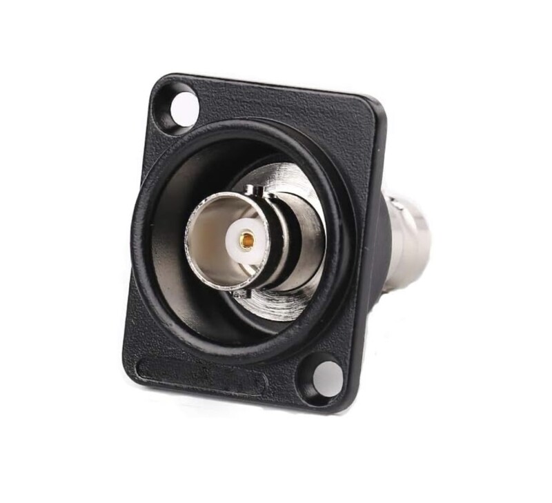 Conector de montaje en panel Toronce BNC Serie D | Conector de paso D-BNC