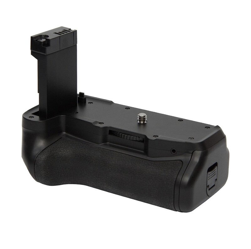 Empuñadura de batería Vivitar Deluxe Power para cámara Canon Rebel T7i, EOS 77D y 800D DSLR