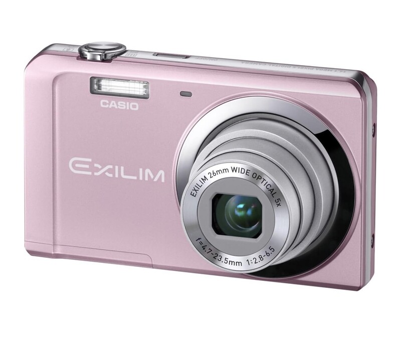 CASIO Digital Camera EXILIM Pink EX-ZS5PK + Bolso + Memoria + Cable, Usada en buen estado