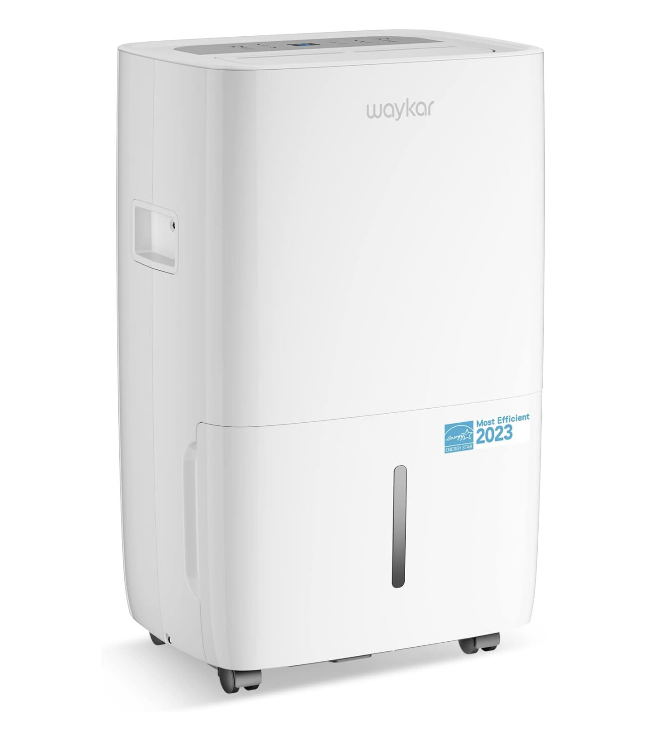 Deshumidificador Waykar Energy Star de 120 pintas para espacios de hasta 6000 pies cuadrados. pies en casa