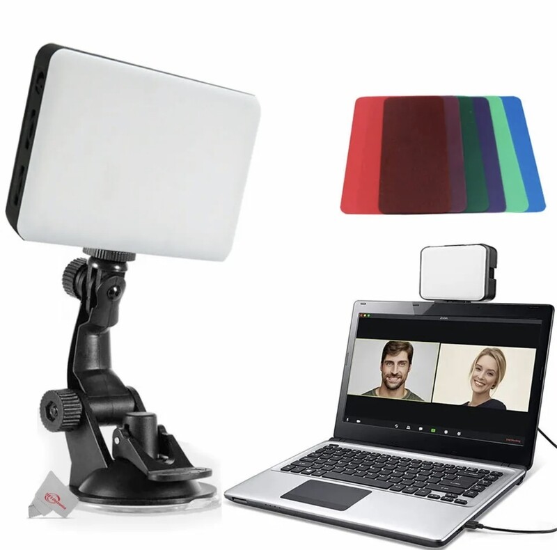 Vivitar 120 llevó el montaje de la ventosa del equipo de iluminación de la videoconferencia