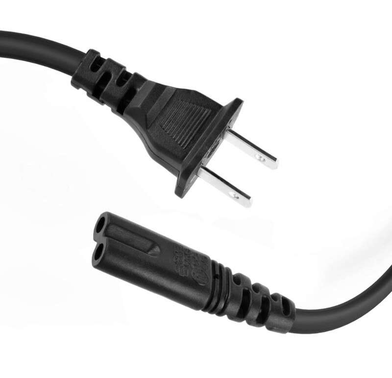 ABLEGRID Nueva entrada de alimentación de 5 pies: 110 V - 120 V 50-60 Hz CA en cable de alimentación Cable de enchufe para Aiwa Exos-9 Exos9