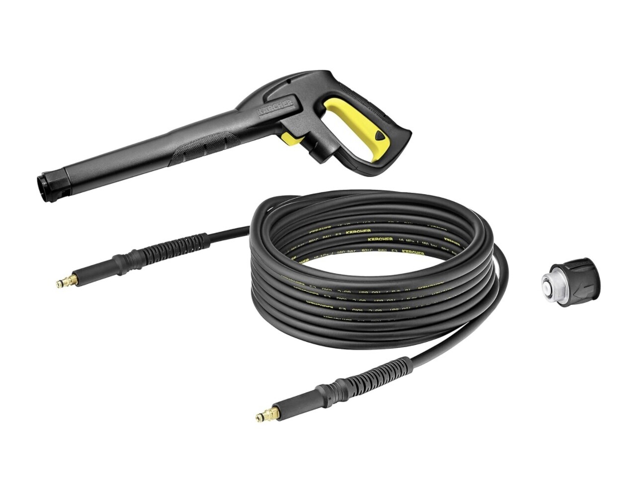 Kärcher - Kit combinado de manguera de repuesto y pistola con gatillo de 25&#39; para lavadoras a presión eléctricas K2-K5 - Conexión rápida