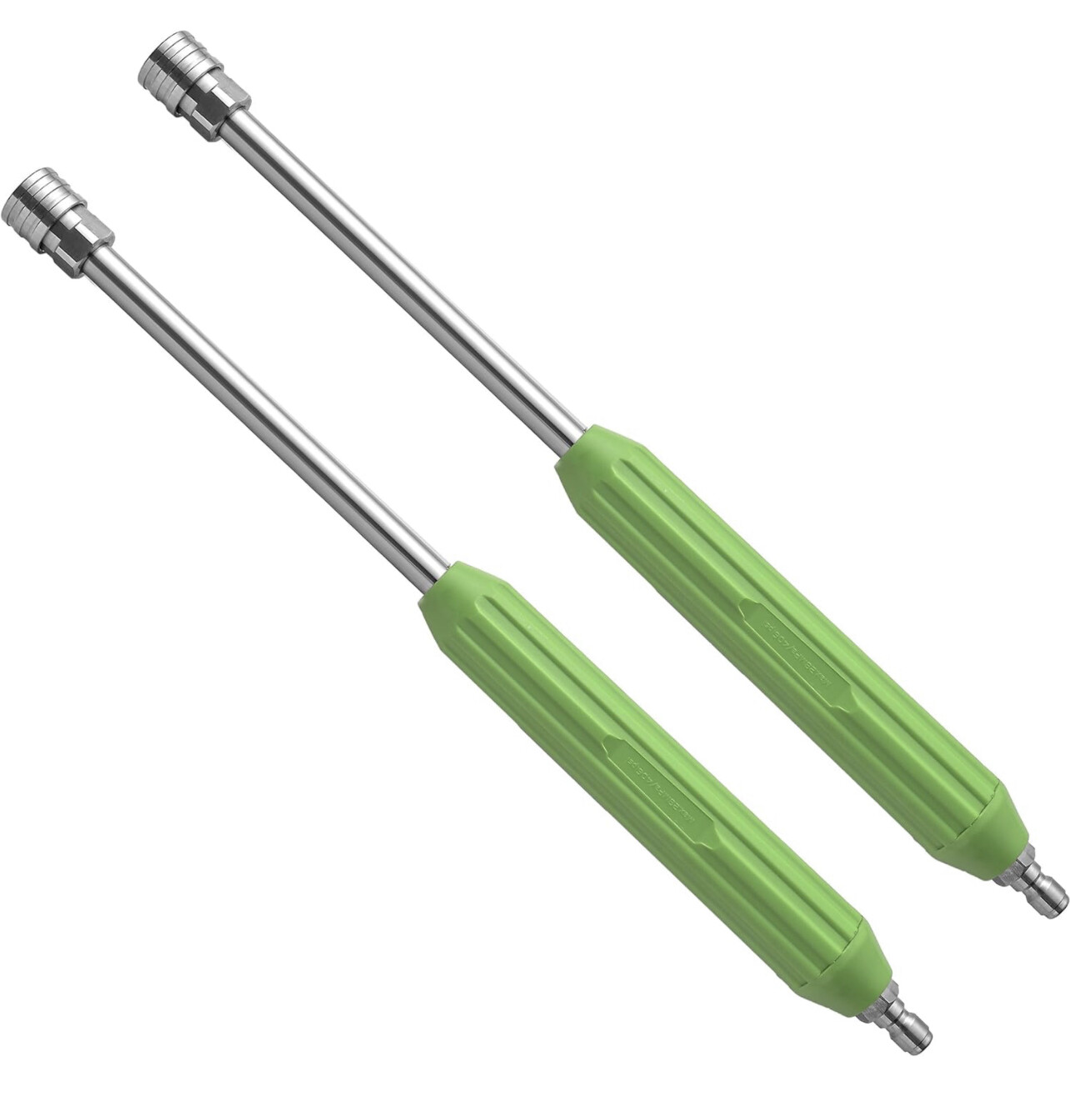 RIDGE WASHER Varita de extensión para lavadora a presión, lanza para lavadora eléctrica de acero inoxidable de 17 pulgadas, kit de 2 unidades