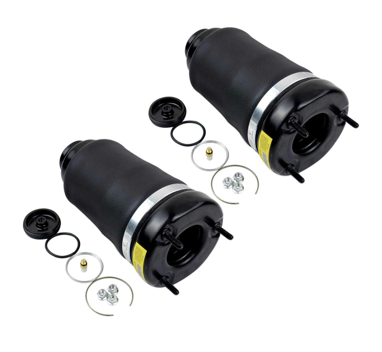 Kit de reparación de bolsa de resorte de suspensión neumática, par delantero, repuesto para Mercedes W164 ML Class y X164 GL Class