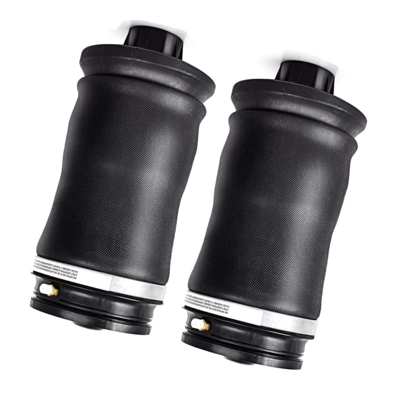 Par de bolsas de resorte de suspensión neumática izquierda y derecha compatibles con Mercedes Benz W164GL GL320 GL350 GL450 GL550 X164 W164 1643200625 1643201025
