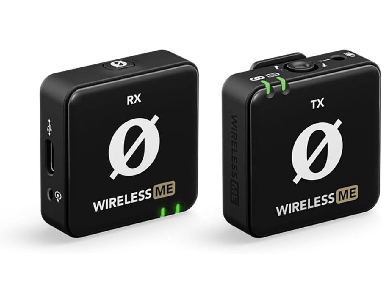 RODE Wireless ME Sistema de micrófono inalámbrico ultracompacto con micrófonos incorporados