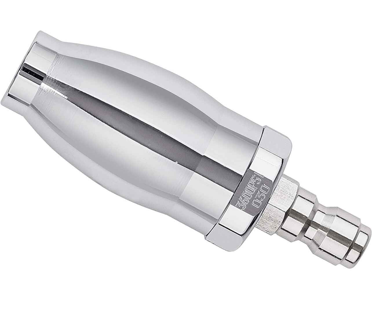Boquilla turbo Raincovo para lavadora a presión, boquilla giratoria para agua fría y caliente, conexión rápida de 1/4 pulgadas, orificio 3.0, 3600 PSI