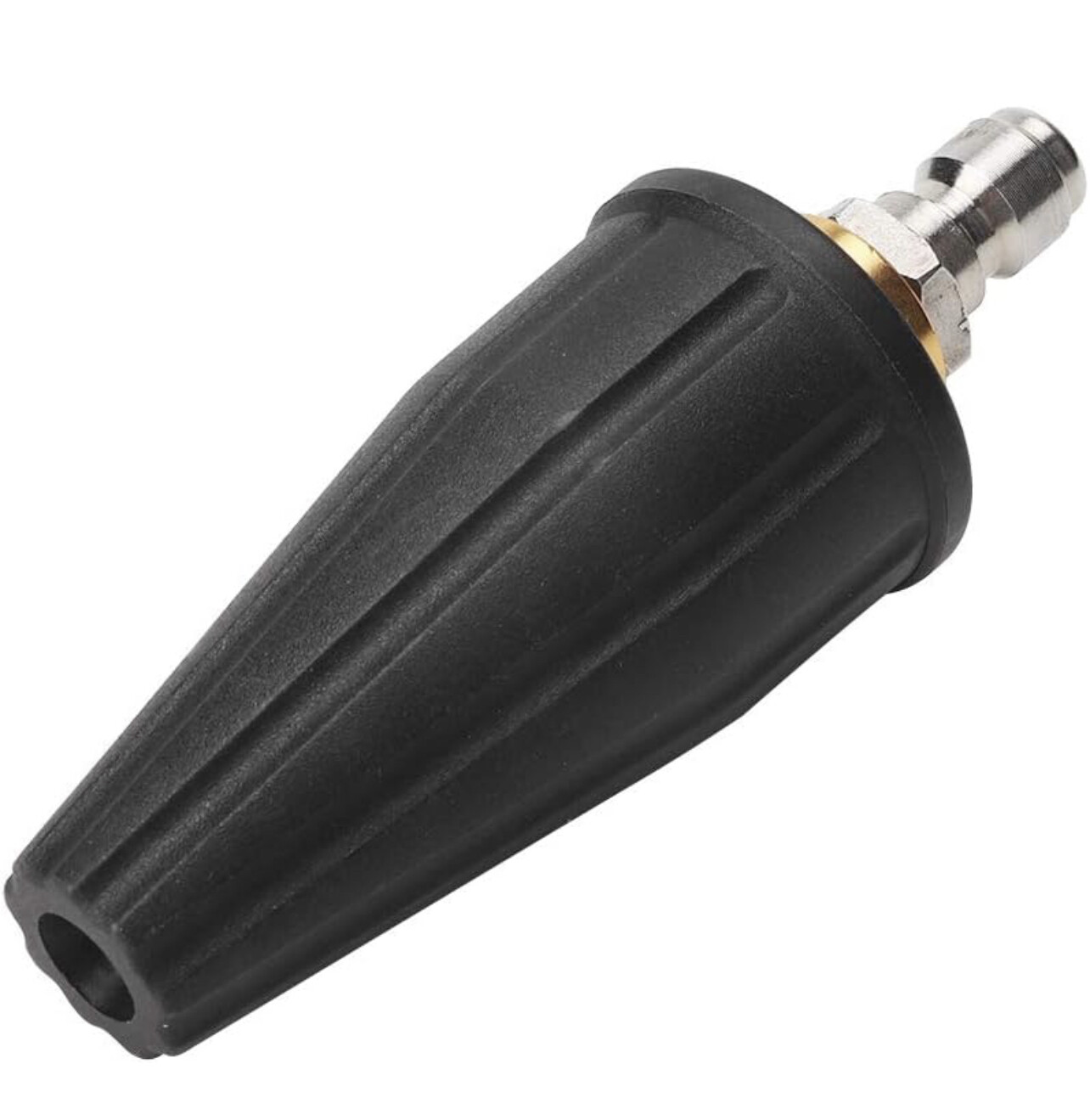 Puntas de lavadora a presión, boquilla Turbo, boquilla Turbo giratoria para lavadora a presión de acero de aleación para limpieza de jardín de coche