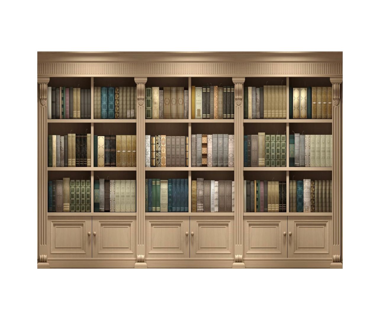 Fondo de estantería de tela de 7x5 pies, biblioteca, sala de estudio, oficina, estantería, fondo de libros