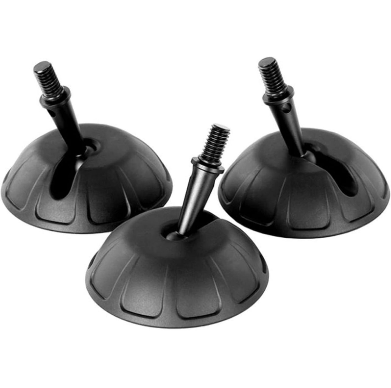Leofoto SC-50 Juego de 3 patas de trípode universales de goma de 3/8&quot; y 50 mm