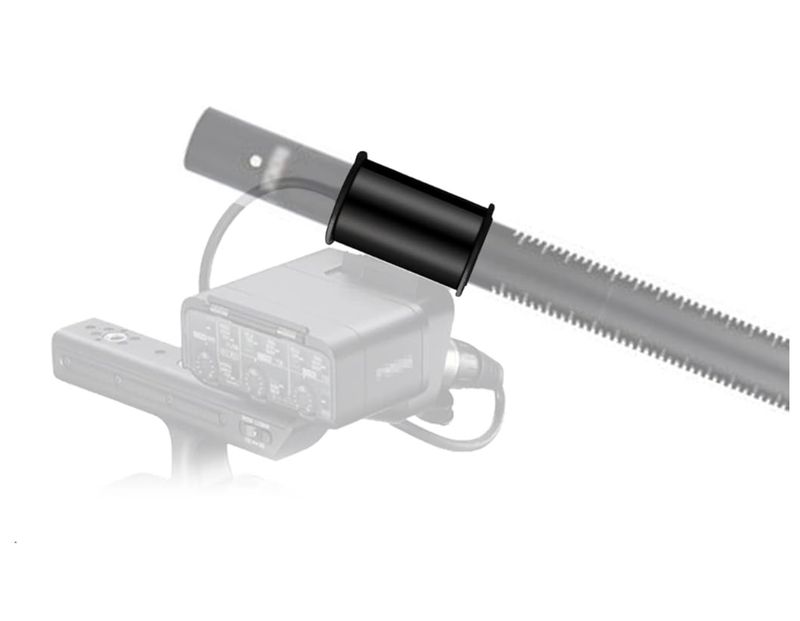 Espaciador de goma para micrófono de escopeta, espaciador de montaje antichoque para micrófono