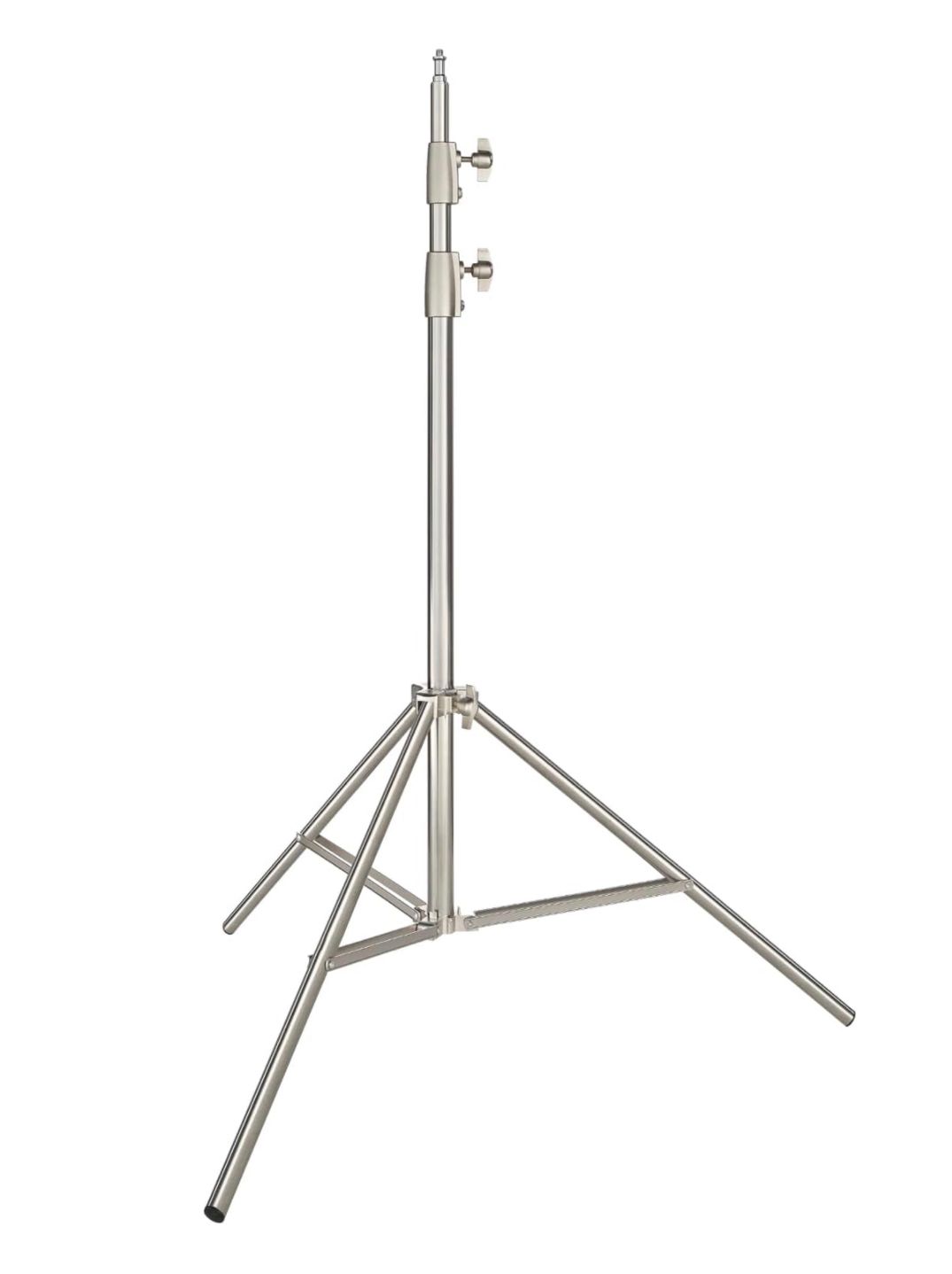AMBITFUL Soporte de luz de acero inoxidable para estudio fotográfico, iluminación de estudio, 200cm, 6,5 pies