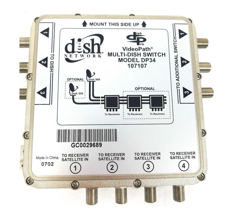 Switch multiplato Dish Network VideoPath DP34