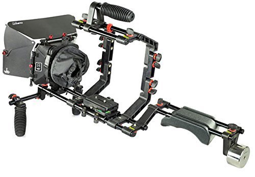 FILMCITY DSLR Shoulder Rig FC-02 Kit with Camera Cage &amp; Matte box