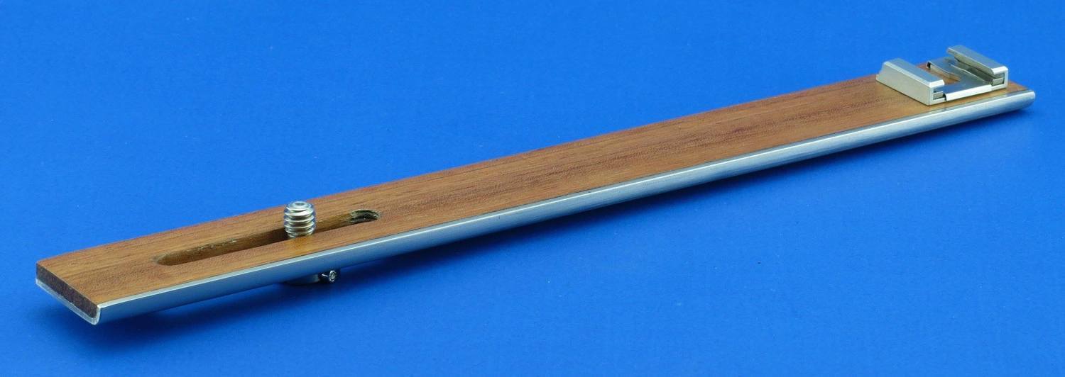 Flash Bracket: Acero Inoxidable + madera preciosa ( hecho a mano )