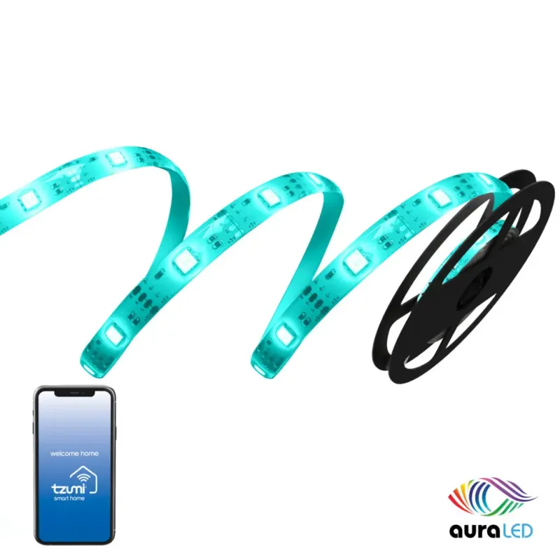 Tira de luces LED AuraLED ColorStrip de 16 pies