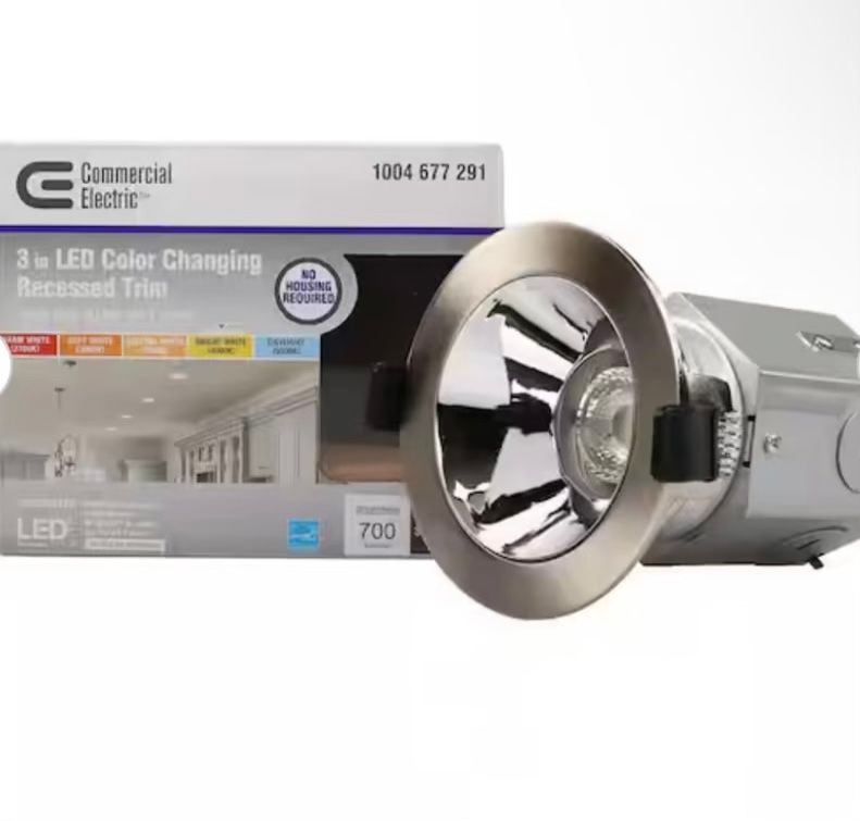 Kit de luces LED empotradas de 3 pulgadas con tecnología de cambio de color