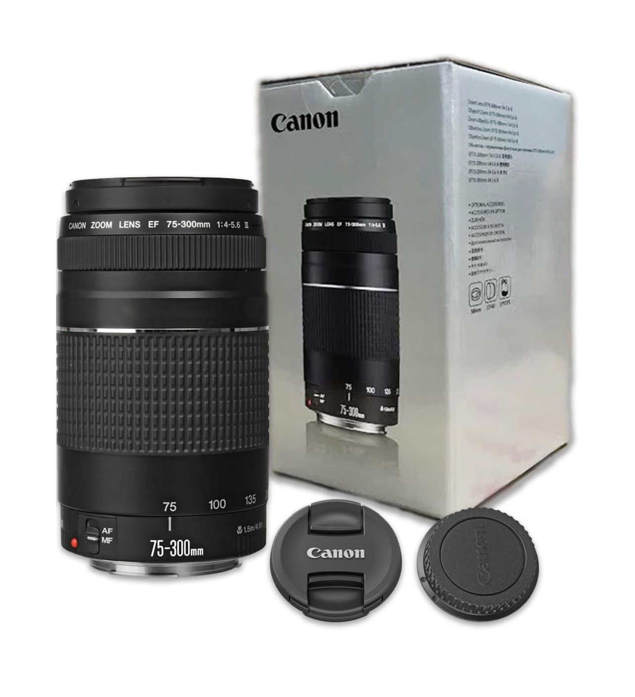 Teleobjetivo zoom Canon EF 75-300 mm f/4-5,6 III