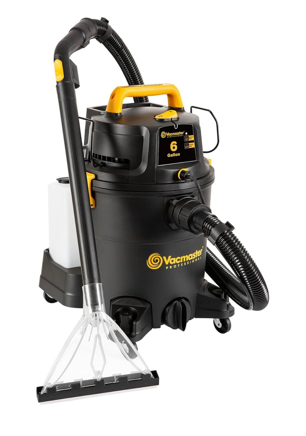 Aspiradora Vacmaster VK609PFR 0201 3 en 1 para limpieza en seco, húmedo y de tapicería de 6 galones y 5,5 HP pico